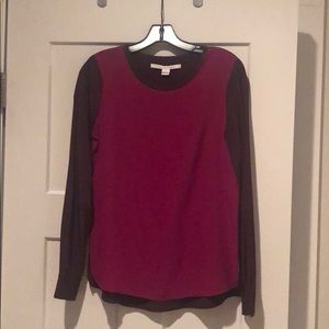 DVF silk blouse